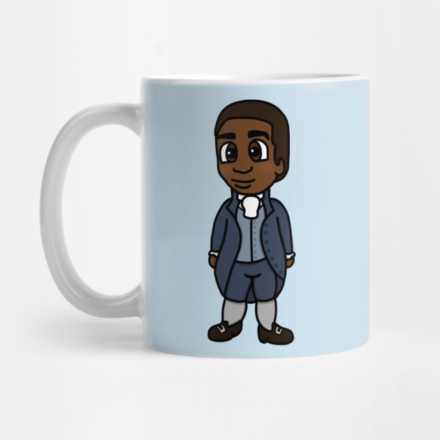 Chibi Crispus Attucks (Large Print) by Aeriskate